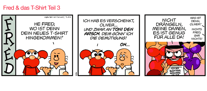 Fred und das T-Shirt 3